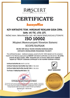 KUZEY KIRTASİYE ISO 10002